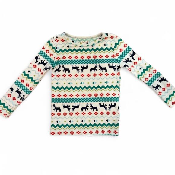 Cat & Jack Girls' 2-piece Christmas pajama set 3T - Picture 2 of 4